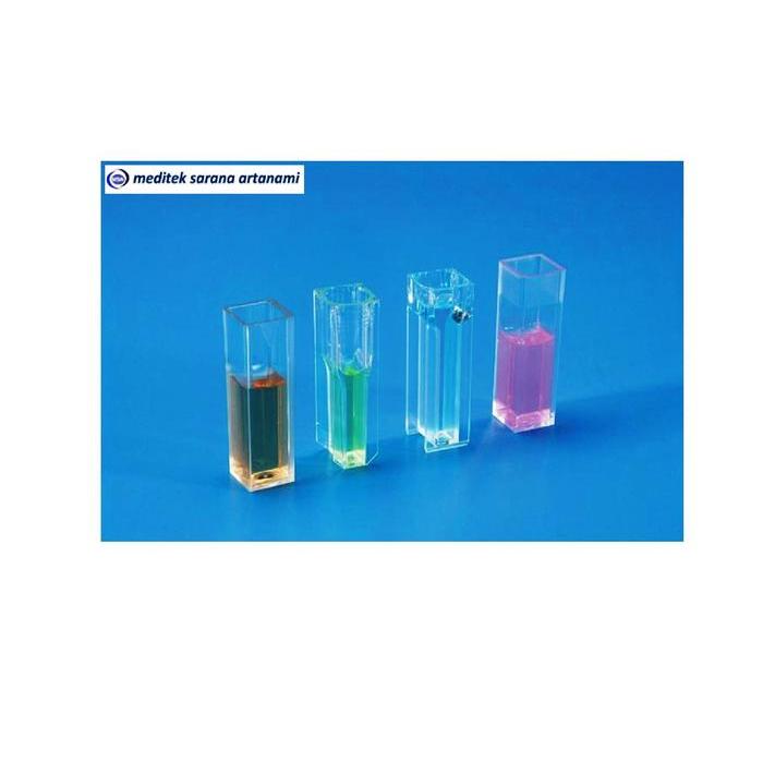 Cuvette Semi-Micro, 1.5 Ml, (Visible Cuvette), Ps, 100/Pk Kartell
