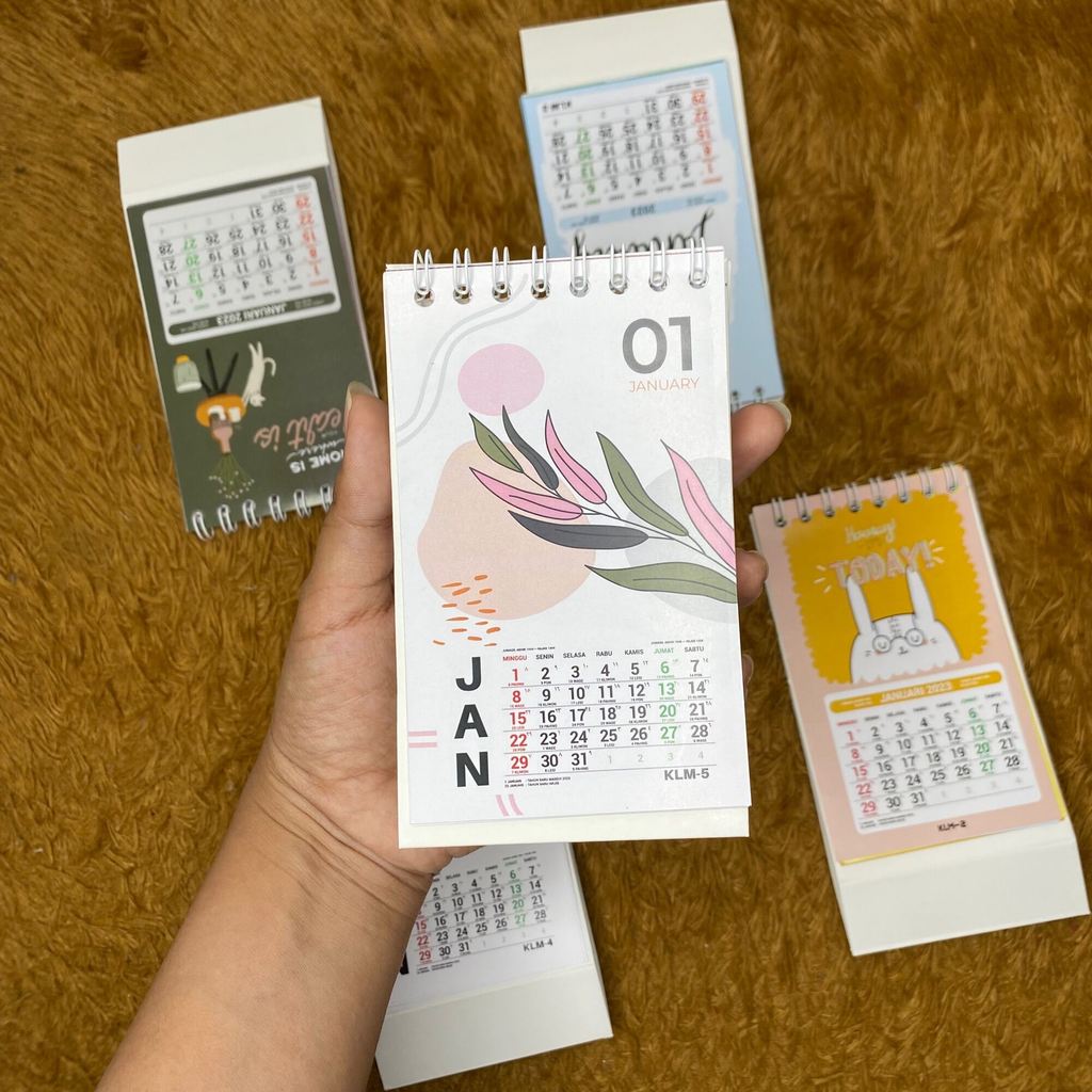 Kalender 2023 Meja Mini
