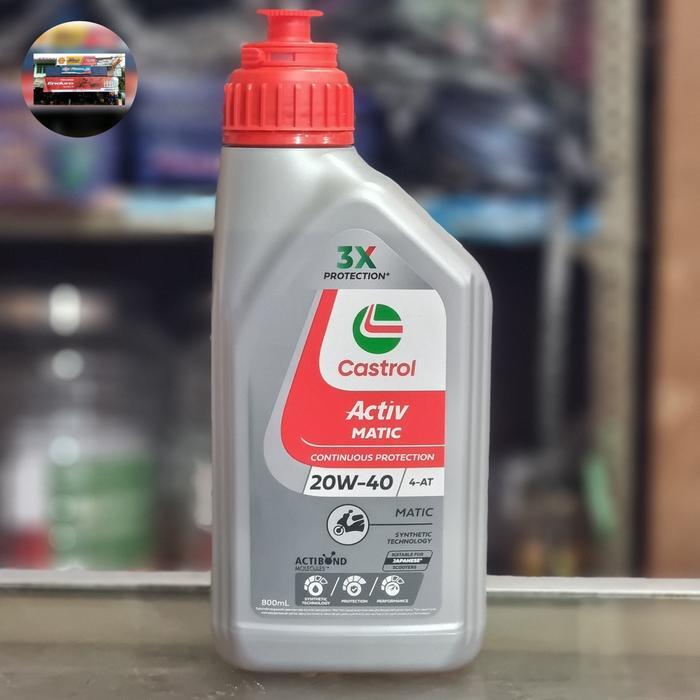 Oli Castrol Activ Matic 20W/40 0.8L