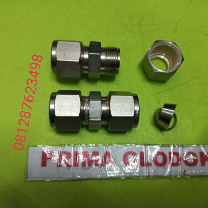 Ready Ya Union Connector Swagelok Ss-810-6/Union Swagelok 1/2"