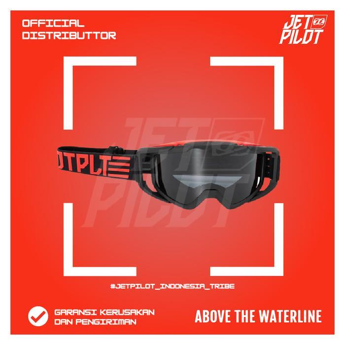 Kacamata Jetski Jetpilot Vault Mens Air Goggle - Red Tbk