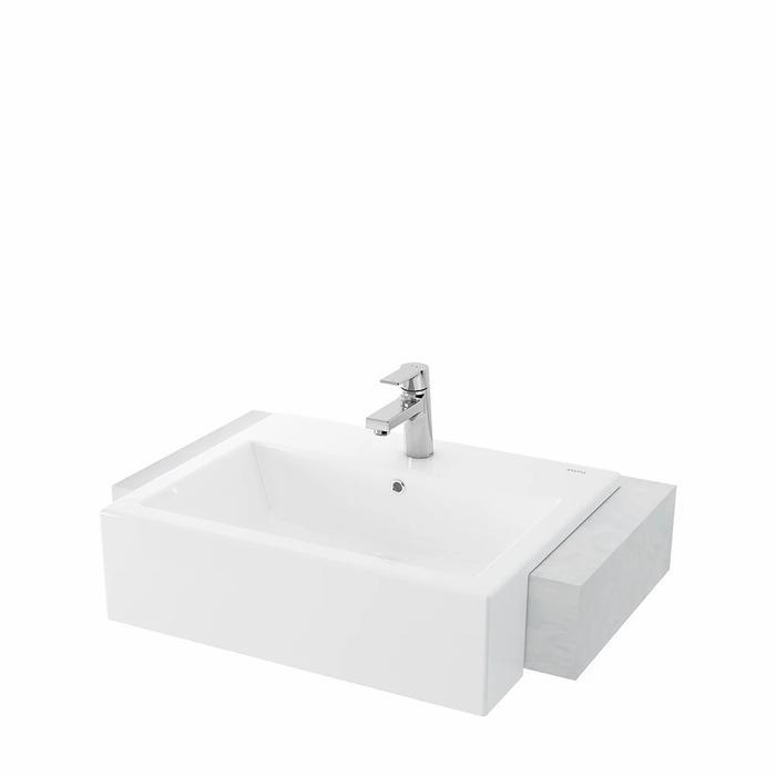 Wastafel Toto Lw 647 Cjt1 Lw647Cjt1 Body Only Model Tanam