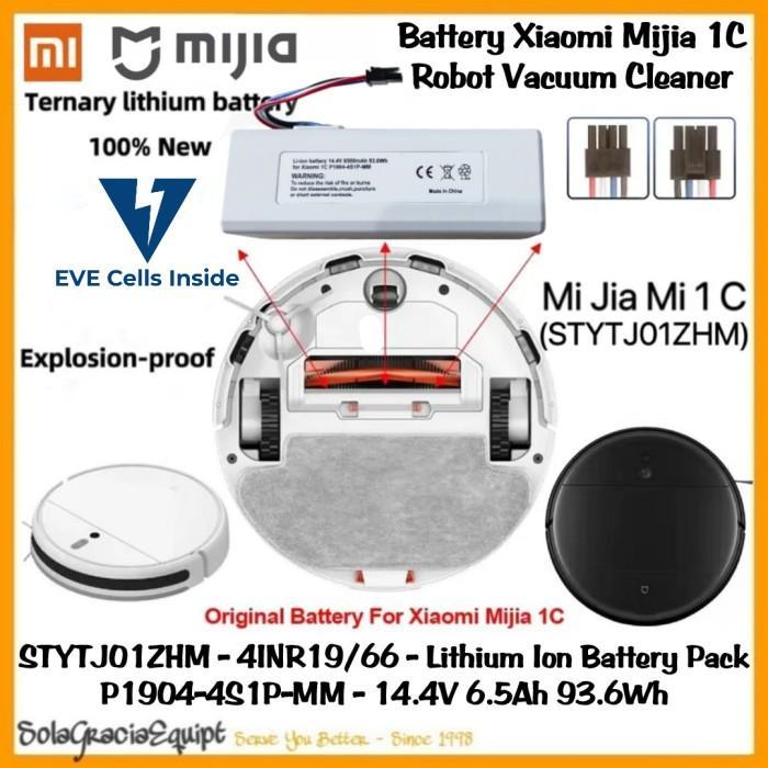 Batre / Baterai / Battery Xiaomi Mijia 1C / 2C Robot Mop Cleaner 14.4V