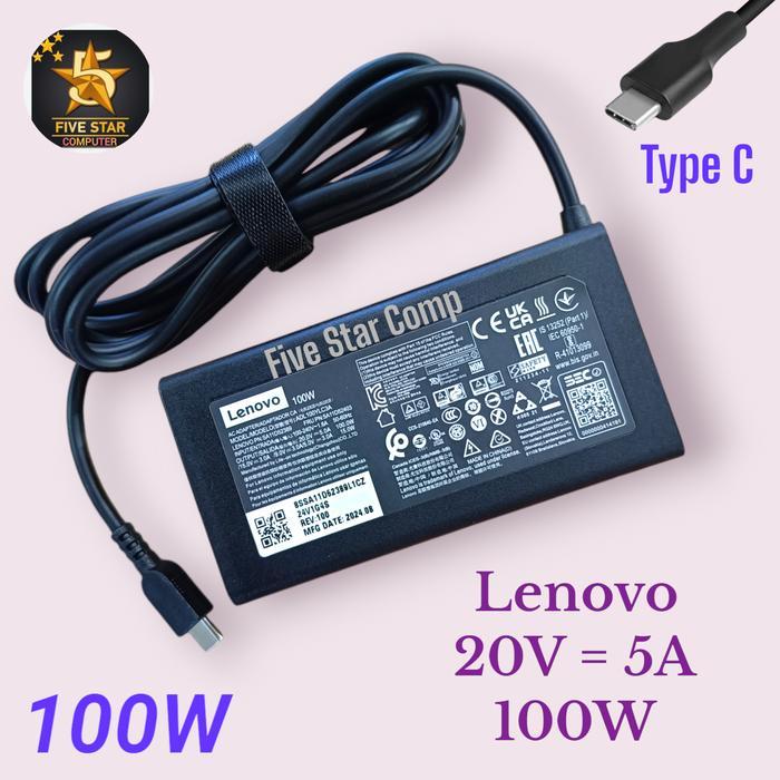 Adaptor Charger Laptop Yoga 9 9I 7 7I Thinkbook 15 16 Yoga Slim 7 Pro Ldeapad 5 Pro16 Adl100Ylc3A