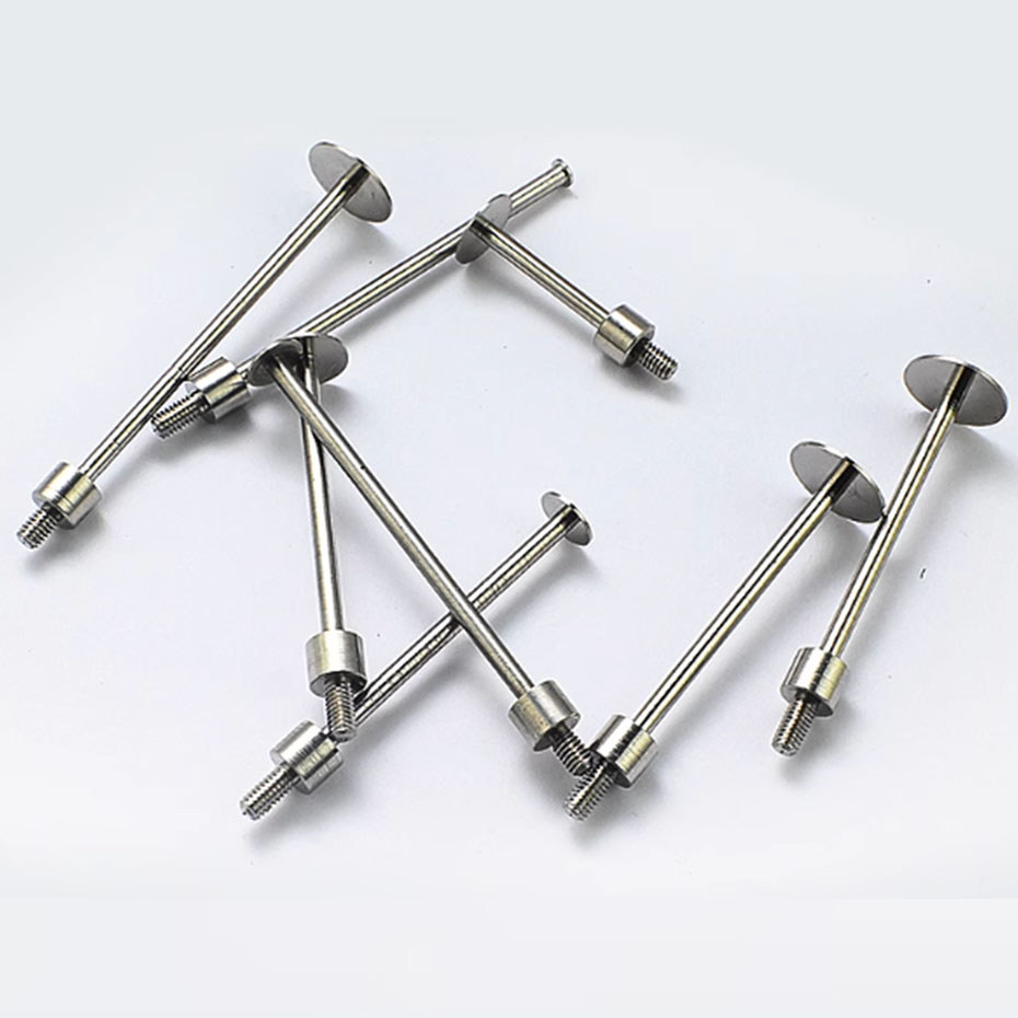 Height Gauge T-Shaped Measuring Needle M2.5 Thread Measuring Head Disc Probe Special-Shaped