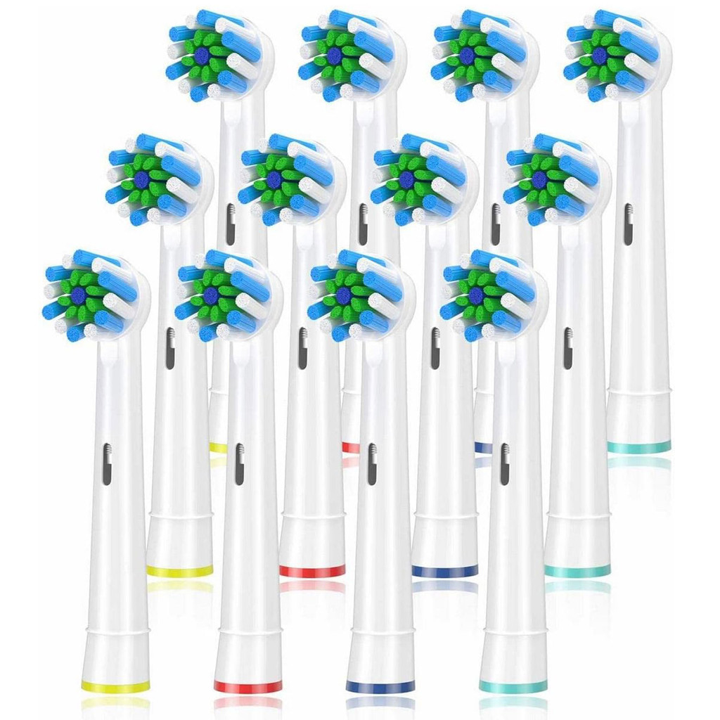12pcs Replacement Brush Heads for Braun Oral b, Compatible with Oral-B Pro1000/2000/3000/Smart and