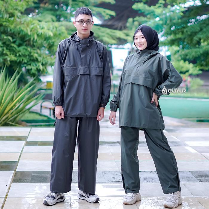 Jas Hujan Guyur Kangaroo Raincoat Anti Bocor Kantung Kangguru