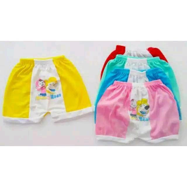 1 LUSIN (12 PCS) Celana Bayi Pendek STABILO Perlengkapan Bayi Baru Lahir