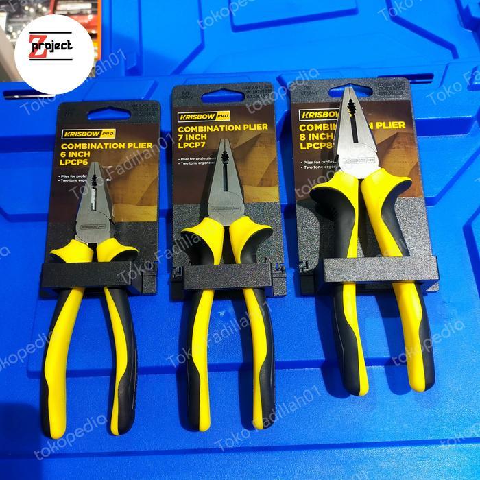 KRISBOW tang kombinasi 6 inch 7 inch 8 inch / Tang kombinasi krisbow Promo Premium