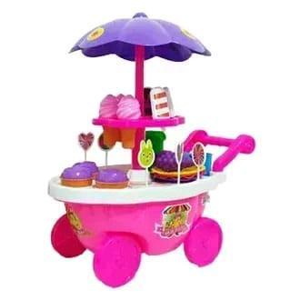 mainan anak perempuan gerobak es krim dorong / mainan srg 928 grobak es krim Toy