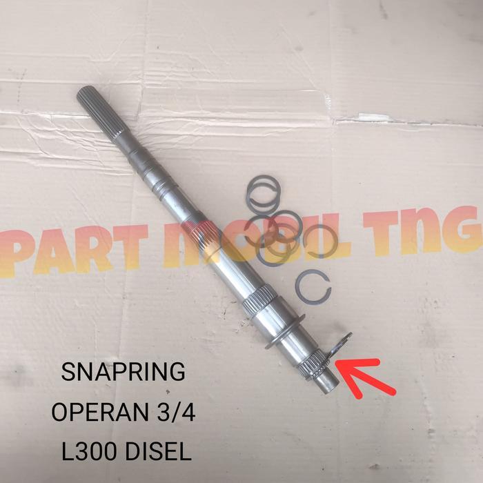 Snap Ring As Blander Gigi 3-4 Mitsubishi L300 Kuda Diesel Per Pcs Quality Asli