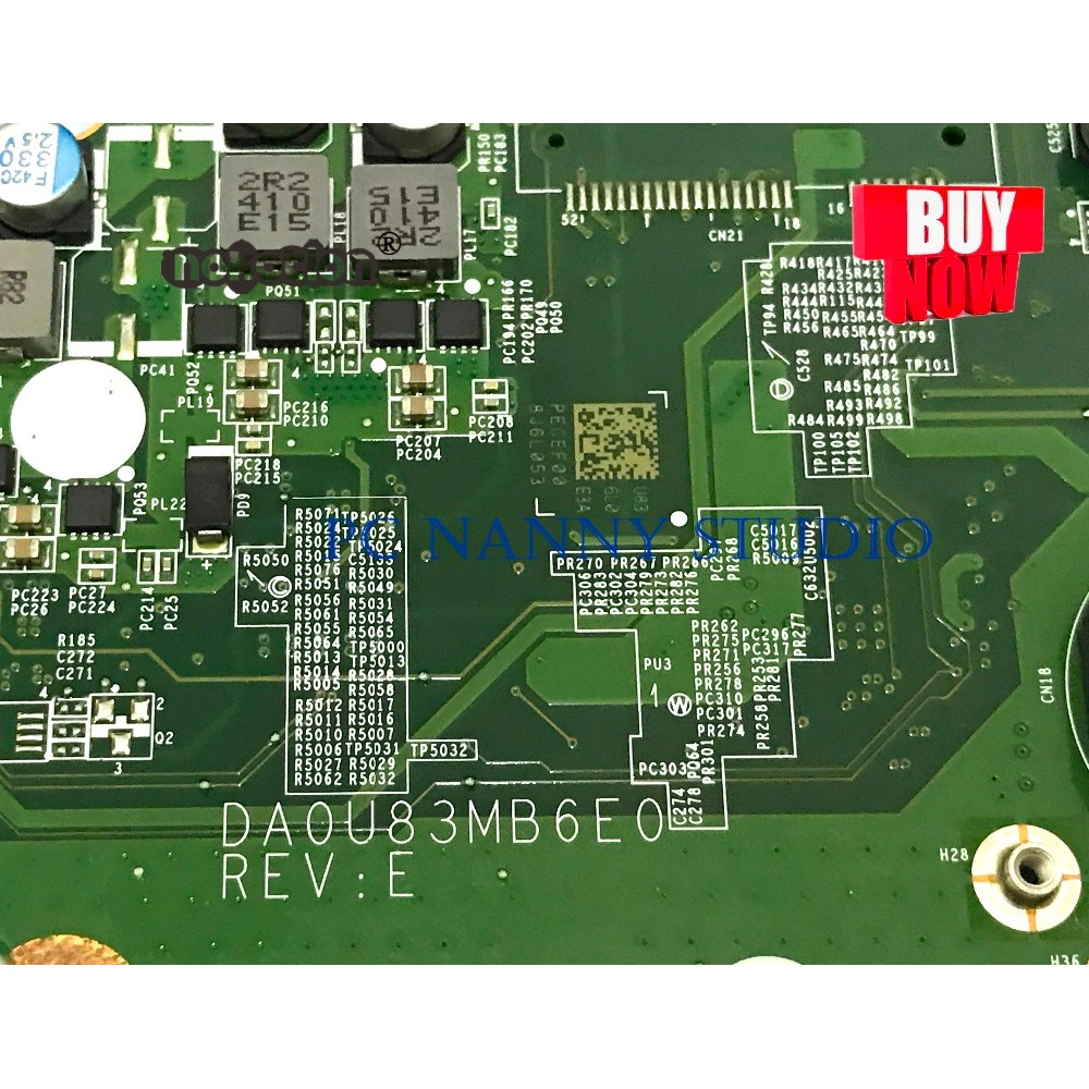 PCNANNY for HP Pavilion 14-N laptop motherboard DA0U83MB6E0 i5-4200U DDR3L tested