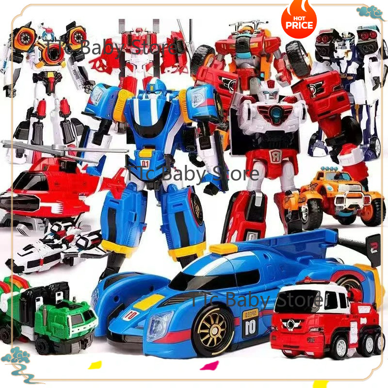 2025 TV Tobot Detectives Master V Ultimate LEON ROVER Combiner Robot Mecha Car Plane Action Figure