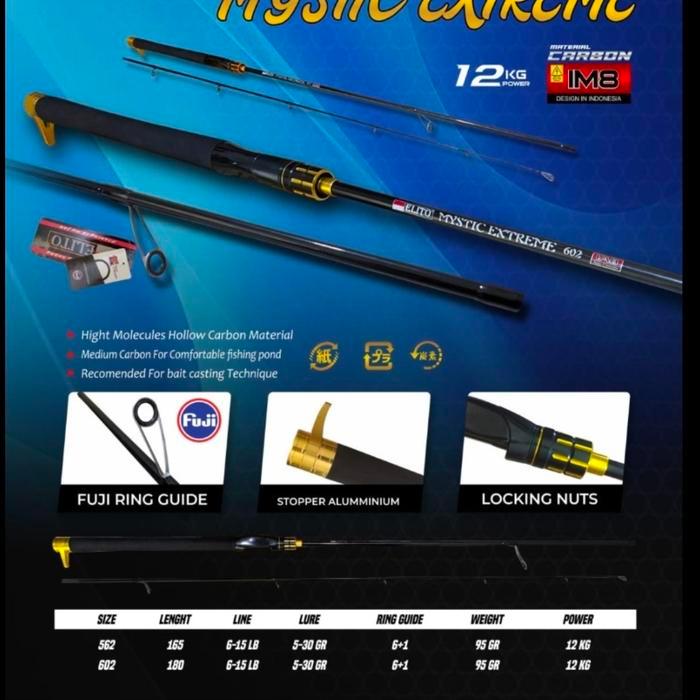 joran galatama elito mystic epic extreme 180 fuji ring hollow carbon