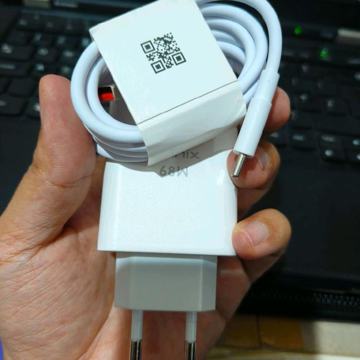 merdeka Charger Infinik Note 30 Pro / Zero 30 5G 68W Original Type C 68 Watt