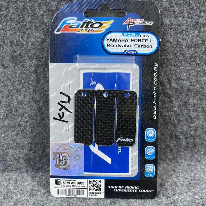 Gercep Lidah Membran Faito Racing Yamaha Force 1 Fizr Fiz Terlaris