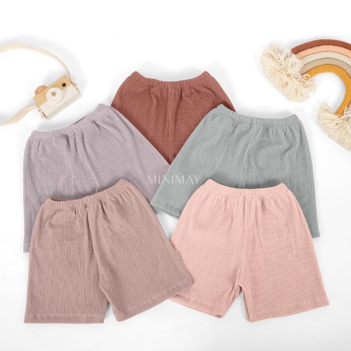 ruko- Celana Anak Laki Perempuan Bahan Rib Knit
