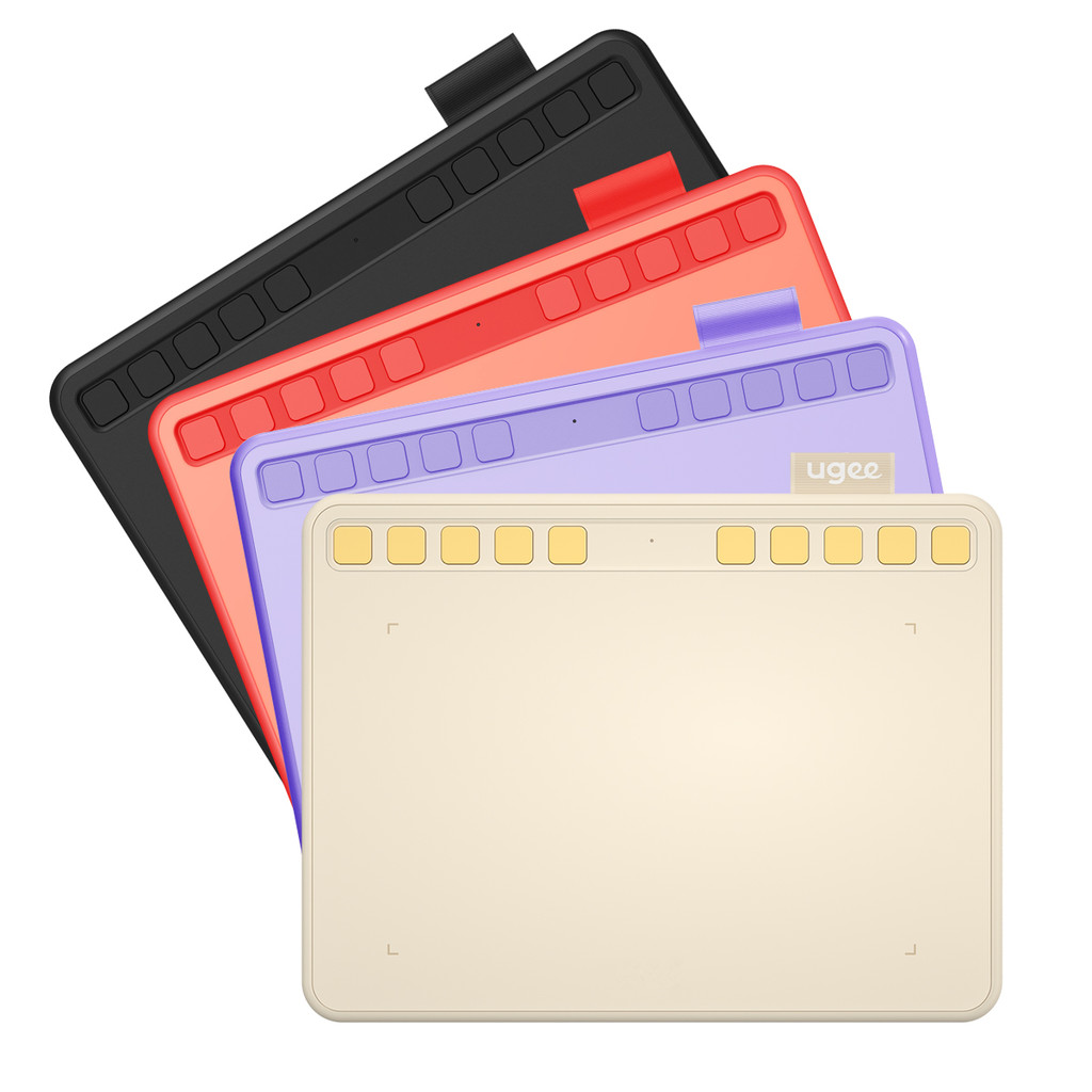 Ugee S640 6 inch Graphics Tablet Digital Drawing Tablet Pen Tablet 10 Express Keys Support Tilt Andr