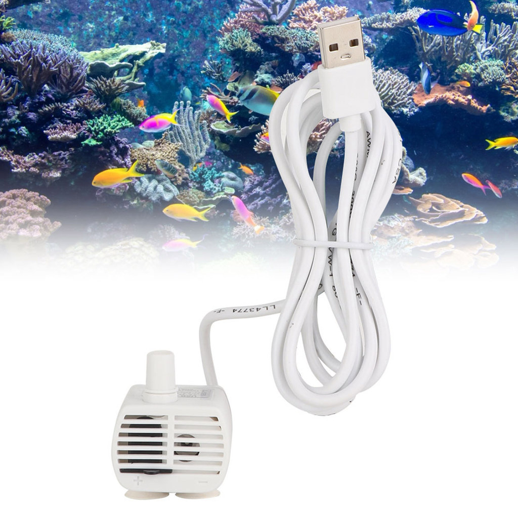 USB Mini Pump Submersible Water Pump for Fish Tank Aquarium Pet Water Dispenser