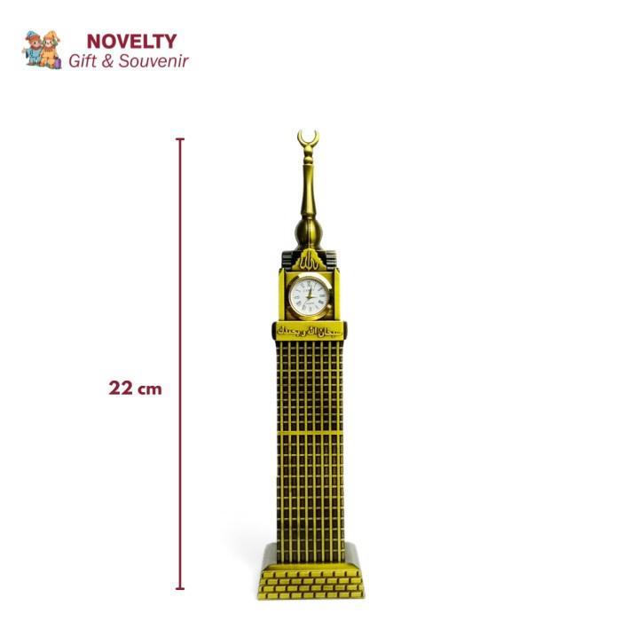 Pajangan Miniatur Jam Abraj Al Bait Souvenir Negara Arab Saudi