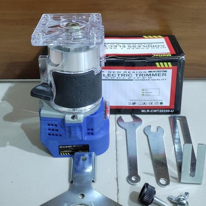 mollar CWT20350-U mesin profil kayu cordless router wood trimmer CWT 20350 U 18v