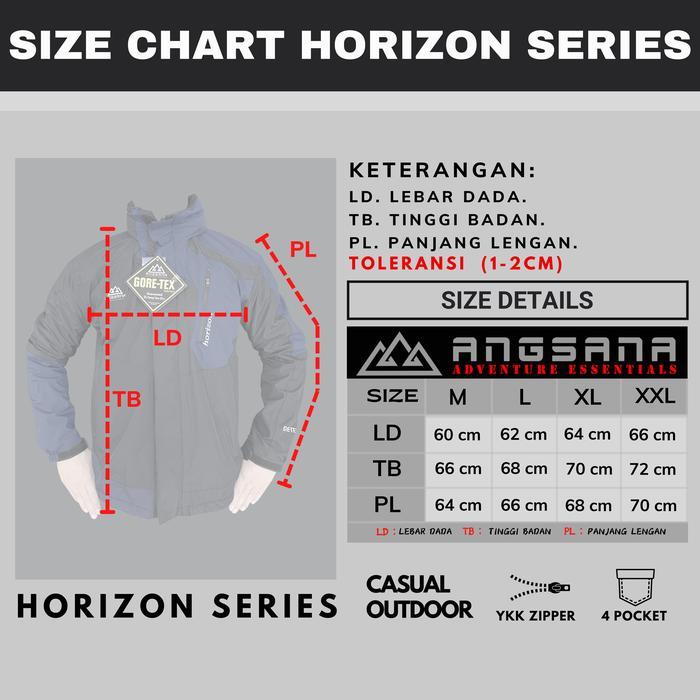 Jaket Angsana Outdoor Series Horizon