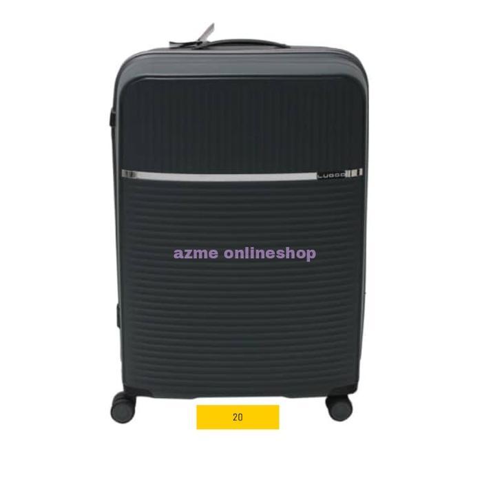 TERMURAH luggo koper abu abu 4 roda_luggage string grey size 20 inch