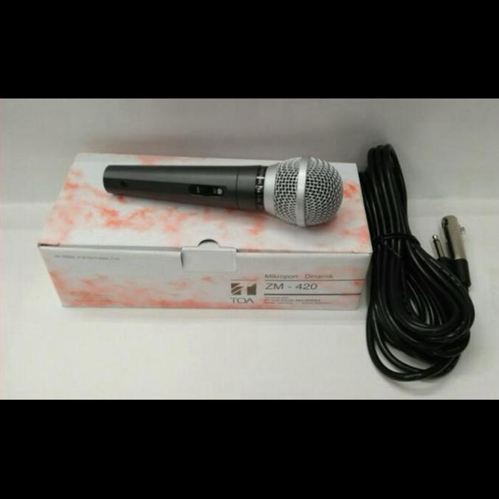 Promo Mic Toa ZM-420 TOA ZM420 Microphone TOA ZM 420 original
