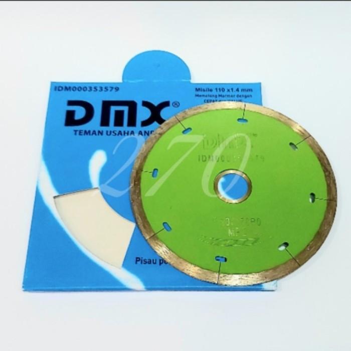 Menarik Pisau Potong Keramik Dmx 4" Asli Untuk Granit Granite Marmer Mata Gerinda Dmx Asli Ori 100%
