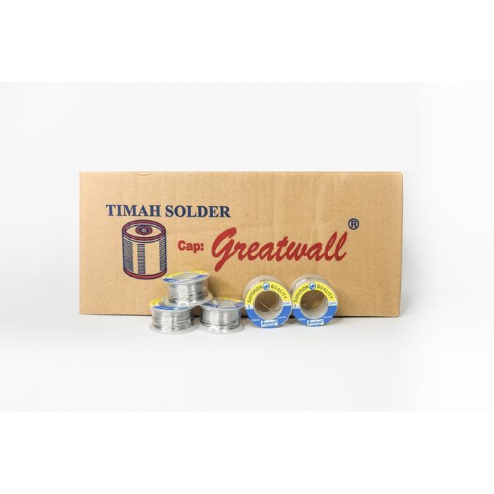 Timah Solder Greatwall roll kecil grosir