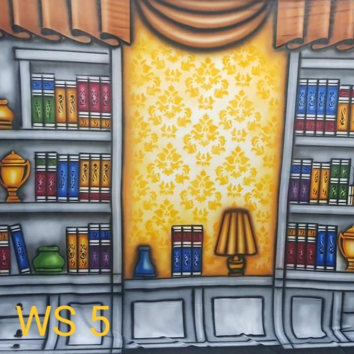 5jee- Kain Background Wisuda 2,5 X 3 Meter / Kain Foto Wisuda