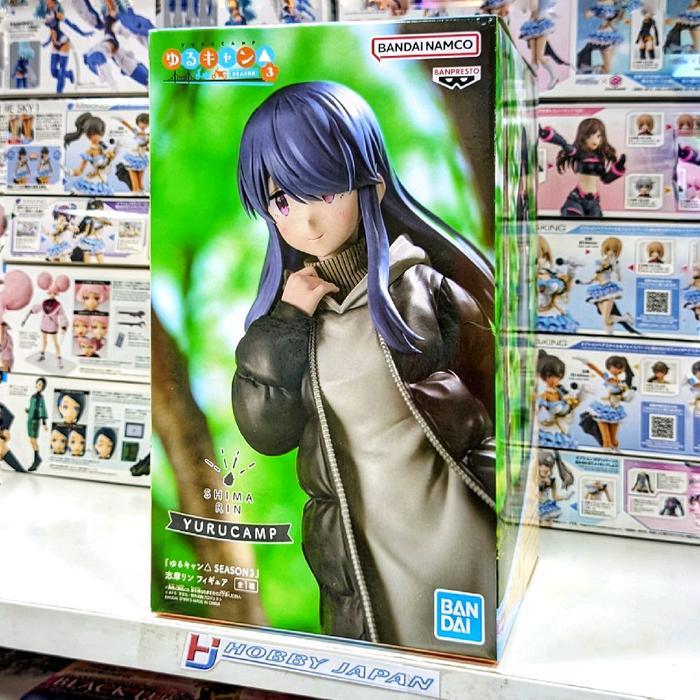 YURU CAMP SEASON 3 FIGURE - RIN SHIMA RIN BANDAI BANPRESTO