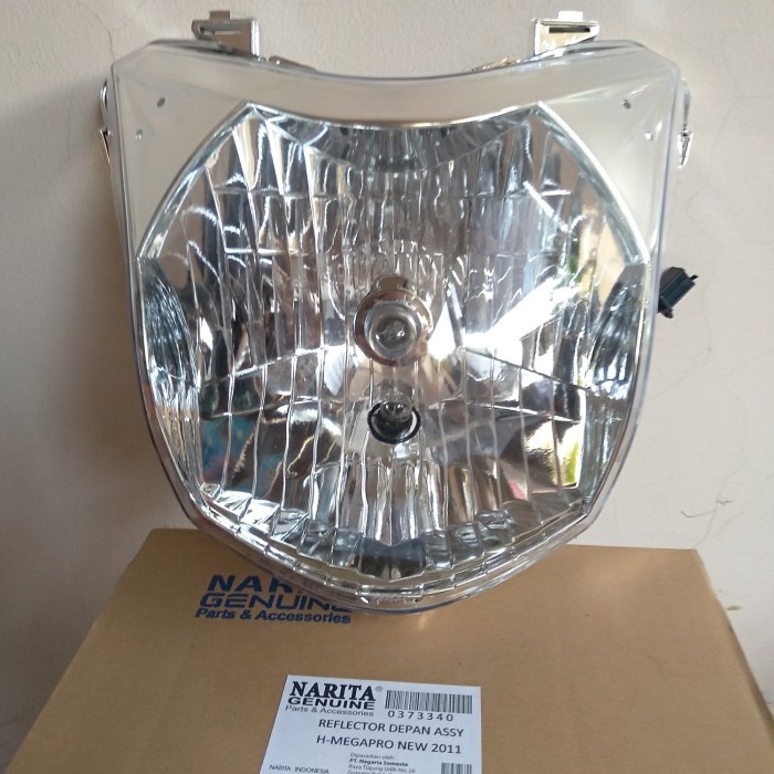 lampu depan honda megapro new 2011 assy narita - variasi anp