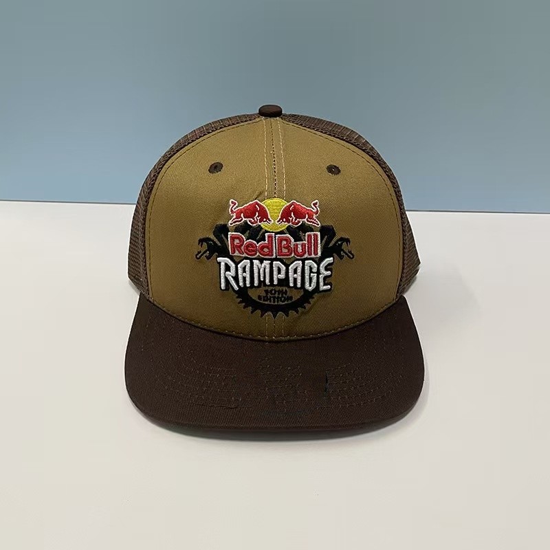 Red Bull men's racing cap versatile mesh high-quality baseball cap, F1 sport mountain bike riding