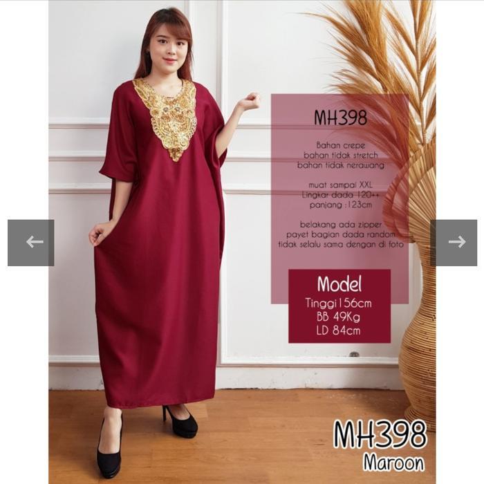 Kaftan Kajol Baju Dress Muslim Wanita Panjang Murah