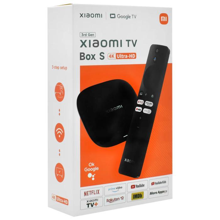 Xiaomi Box S Gen 3 - Mi Smart TV Box 4K HDR dengan Google TV Android 12 Dolby Atmos & DTS:X