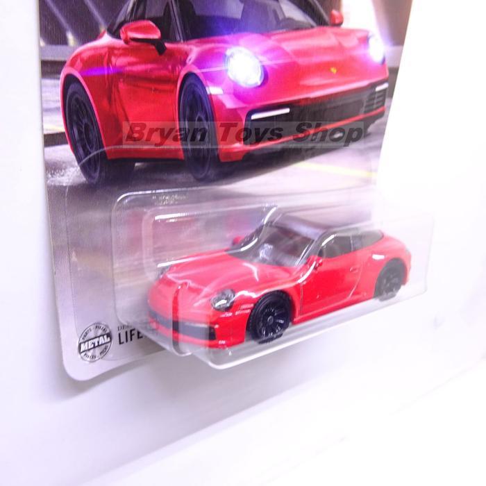 Matchbox Porsche 911 Targa Merah