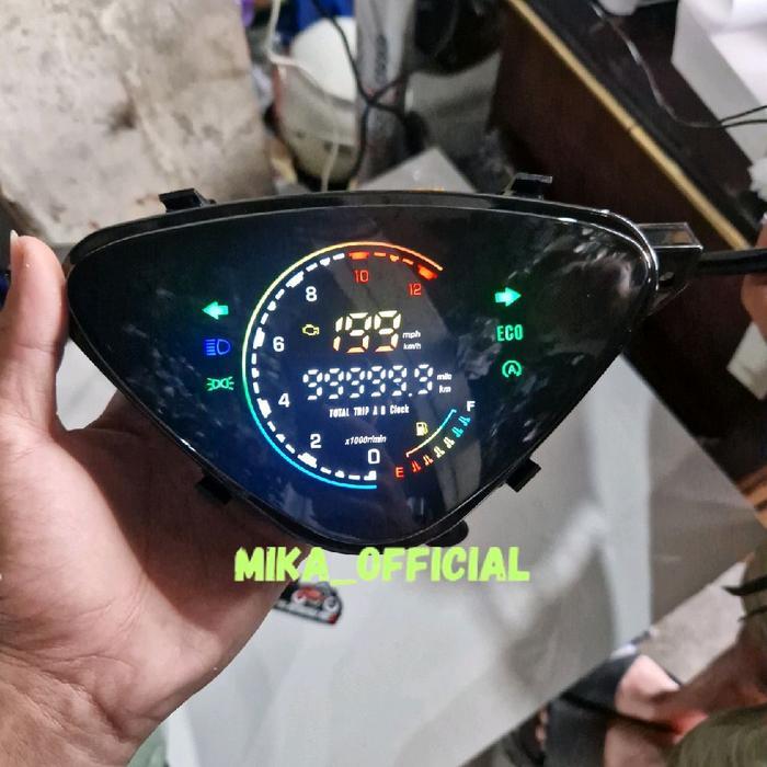 speedometer digital mio sporty model thailand zoro import