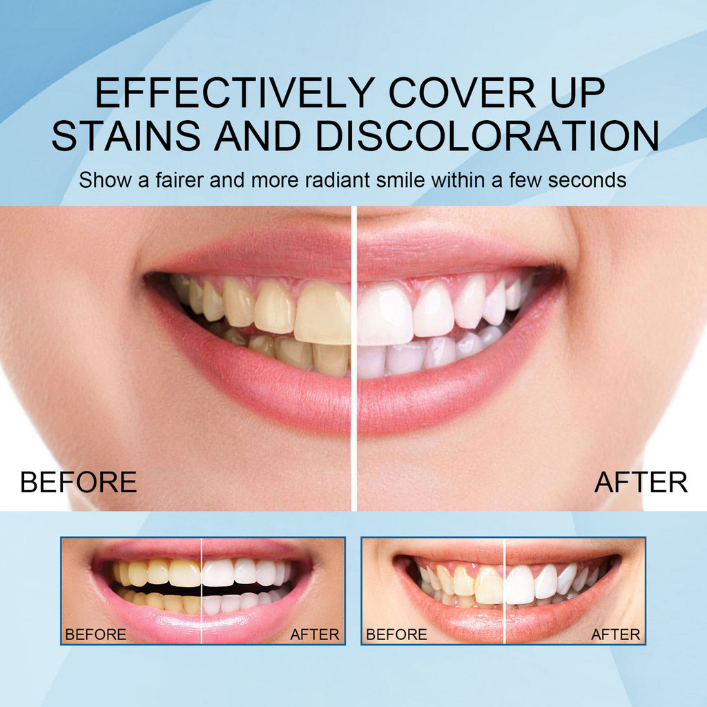 Instant Teeth Whitening Paint Whitening Dental Intensive Enamel Repair Paint for Men Women Sensitive