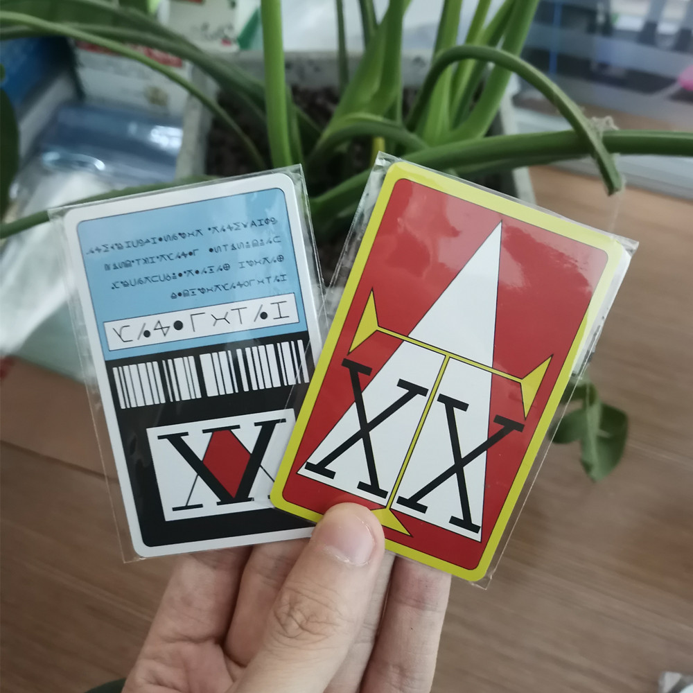 Anime Hunter x Hunter License Card GING FREECSS Cosplay Hisoka Kurapika Killua Zoldyck PVC Cards Col