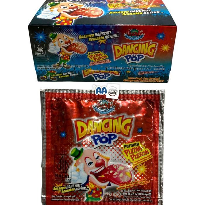 BIGSALE (FYP) DANCING POP PRMEN PLETOK PLETOK ISI 40X3GR HARGA BERSAHABAT