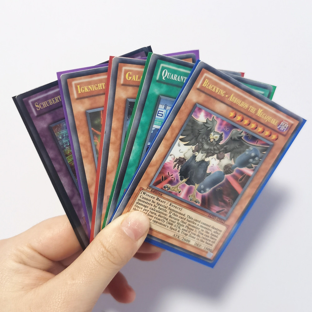 60 PCS/Lot Board Game Yu-Gi-Oh Color Matte Card Sleeves Card Film 62X89MM Protective Cards Shield Li