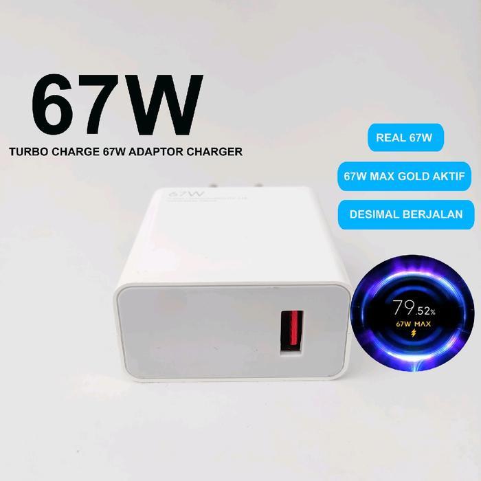 Charger 67 Watt Turbo charge