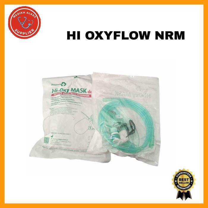 Sale Hi Oxy Mask With Reservoir / Hi Oxy Masker Nrm Oksigen