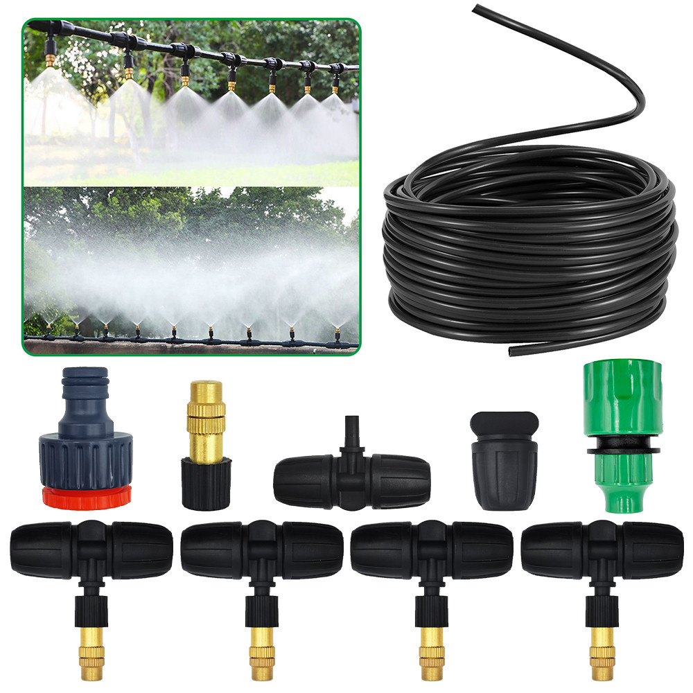 5-20m Garden Watering System Automatic Irrigation Spray Sprinkler System Garden Potted Irrigation