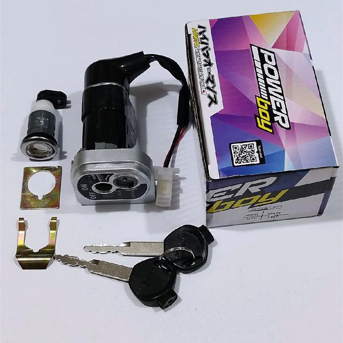 KUNCI KONTAK ASSY SET+SADEL JOK MOTOR SPACY/SPACY FI/SPACY KARBU