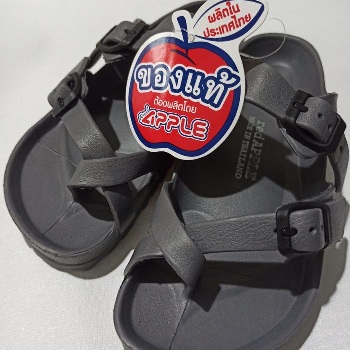 5iyp- Sandal Jepit Silang (Cross Strap) Red Apple Ori.