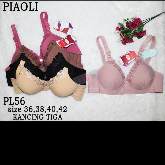 havr- Bh Piaoli Pl 66 - Pl 56 - Bh Busa Tanpa Kawat - Bh Piaoli Brukat