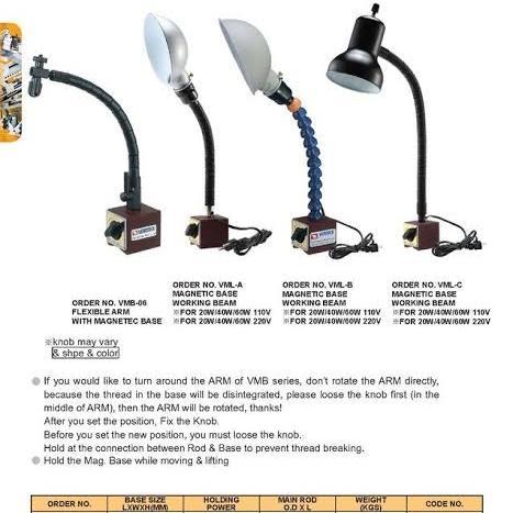 Laris Vertex 2015-616-Magnetic Base & Working Beam 60 X 50 X 55 Vml-C Terlaris