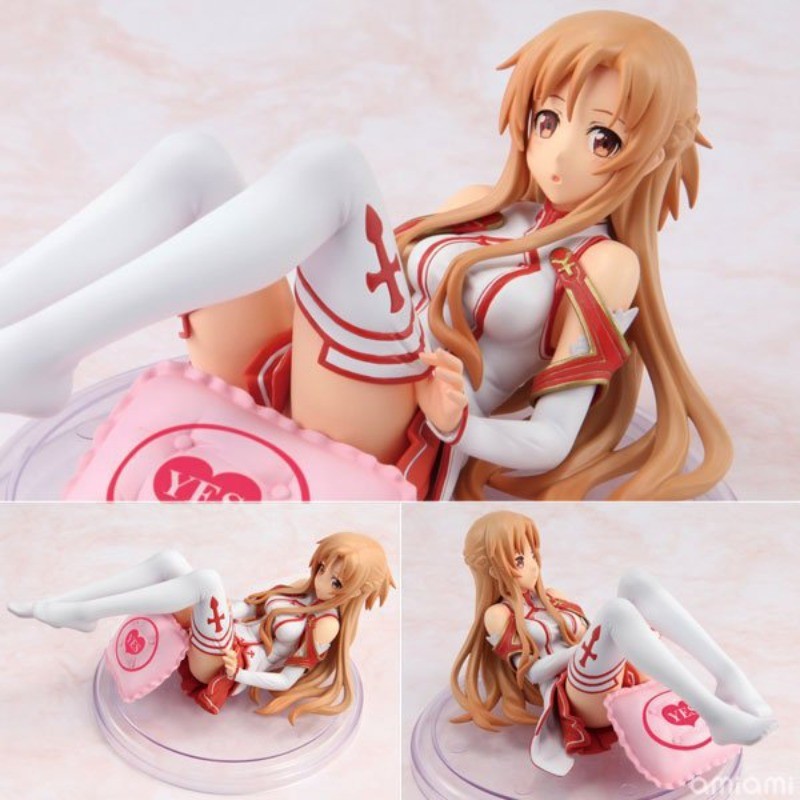 Sword Art Online Anime Yuuki Asuna Figure Model Desktop Decoration PVC Doll Action Figure Collect